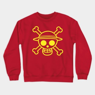 LUFFY - Skull & Bones - line Crewneck Sweatshirt